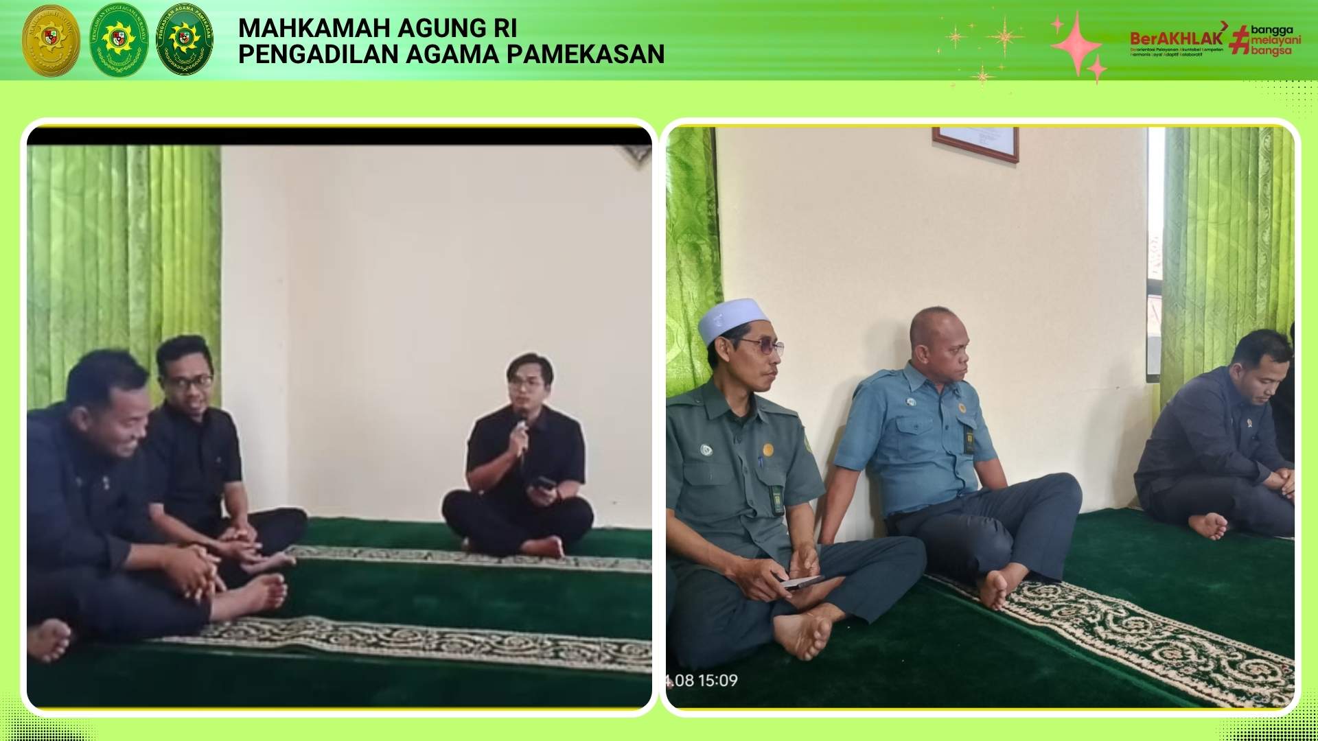 PA Pamekasan Gelar Kajian Islami Rabu Sore KIRAS Mengenai Bahaya Sikap Boros